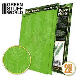 GSW: papierové rastliny - Paper Plants - Palm Trees